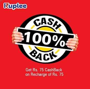 India Desire : Indiatimes Ruplee Offer: Get Rs.75 Cashback on Recharge of Rs.75 Voucher At Rs 10 From Indiatimes